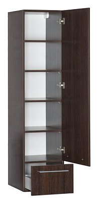 Шкаф-пенал Aquanet Нота венге