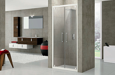Душевая дверь в нишу Novellini Rose Rosse B ROSEB84-1K