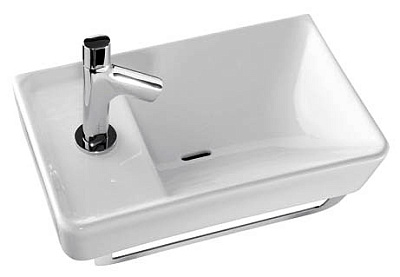 Тумба с раковиной Jacob Delafon Reve 45 белый бриллиант 2 двери