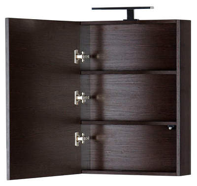 Зеркало-шкаф Aquanet Нота 58 камерино венге