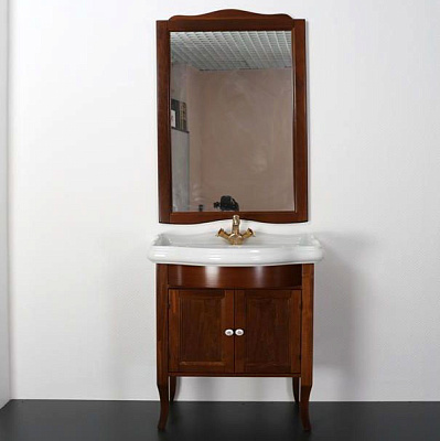 Тумба с раковиной Tiffany World Rebecca 73 noce