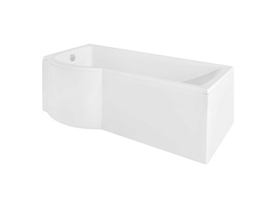 Акриловая ванна BESCO INSPIRO с душевой кабиной 160x70 L