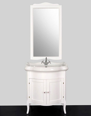 Тумба с раковиной Tiffany World Sofia 73 bianco puro