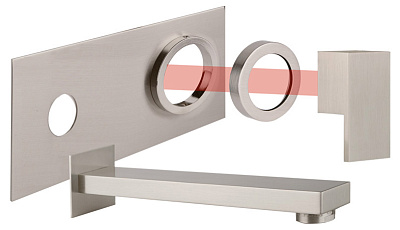 Смеситель Gessi Rettangolo 20088 для раковины