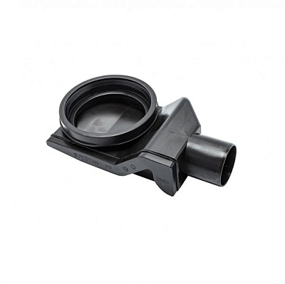 Confluo Frameless Line 750 Black Glass Линейный трап PESTAN