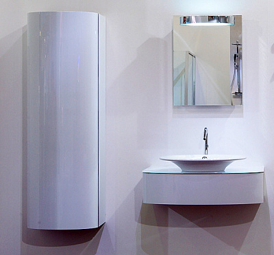 Тумба с раковиной Jacob Delafon Presquile 130 белый бриллиант