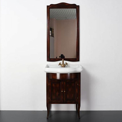 Тумба с раковиной Tiffany World Rebecca 69 tinta moka