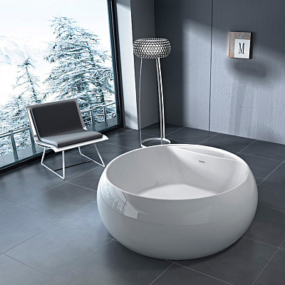 Акриловая ванна BELBAGNO 155x155