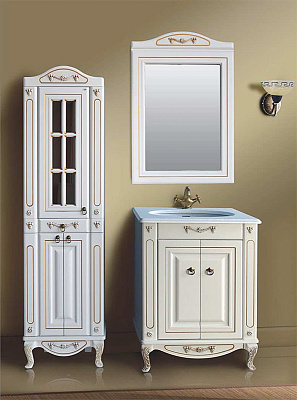 Тумба с раковиной Атолл Верона 65 дорато K