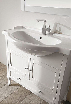 Тумба с раковиной Eban Arianna 85 белая