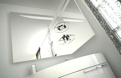 Мебель для ванной De Aqua Трио Люкс белая R