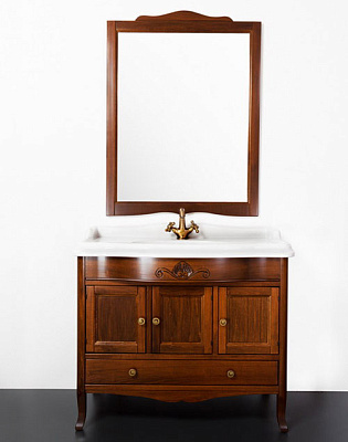 Тумба с раковиной Tiffany World Veronica 105/D noce