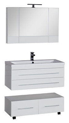 Мебель для ванной Aquanet Нота 100 белая