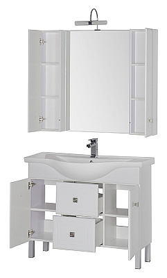 Мебель для ванной Aquanet Стайл 105 с ящиками