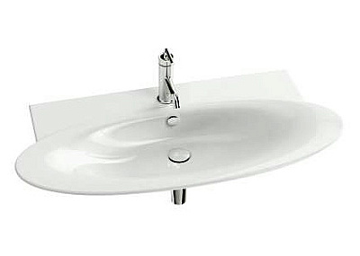 Тумба с раковиной Jacob Delafon Presquile 100 серый титан