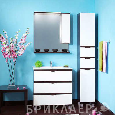 Тумба с раковиной Бриклаер Токио 80