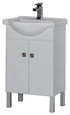 Тумба с раковиной Aquanet Стайл 55