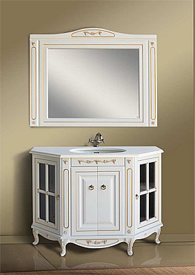 Тумба с раковиной Атолл Верона 120 дорато К