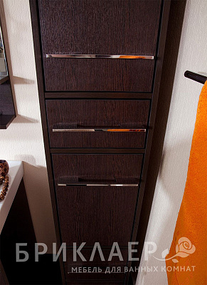 Шкаф-пенал Бриклаер Чили L венге