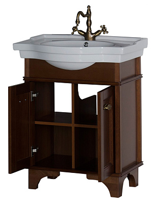 Тумба с раковиной Aquanet Николь 70