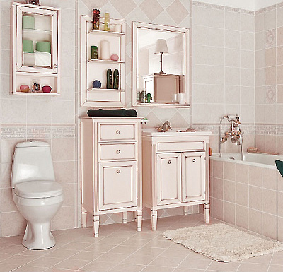 Тумба Caprigo Альбион  BIANCO Antico L