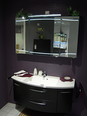 Тумба с раковиной Pelipal Cassca 120 антрацит