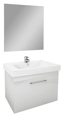 Тумба с раковиной Cezar Solus Atis 60 белая