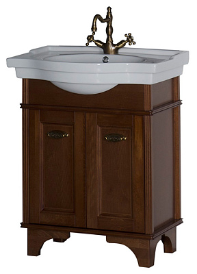 Тумба с раковиной Aquanet Николь 70