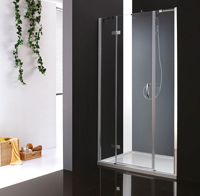 Душевая дверь в нишу Cezares Bergamo B13 100 60/30 C Cr L
