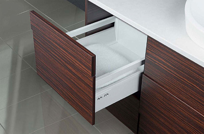 Тумба с раковиной Am.Pm Admire (160 см) эбано