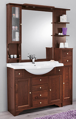 Мебель для ванной Eban Eleonora Modular 130 L орех