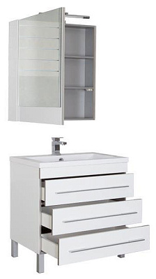 Мебель для ванной Aquanet Верона 90 белая