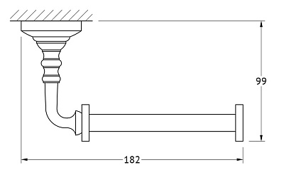 Держатель туалетной бумаги 3SC Stilmar STI 221 золото