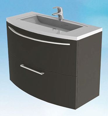 Тумба с раковиной De Aqua Лонг 90