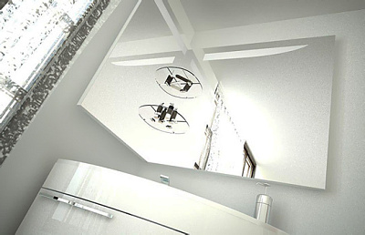 Мебель для ванной De Aqua Трио Люкс белая L