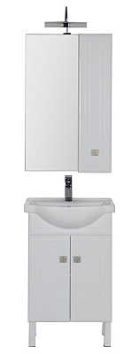Тумба с раковиной Aquanet Стайл 55