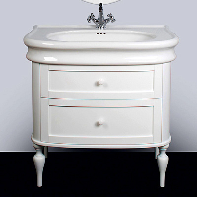 Тумба с раковиной Tiffany World Palermo 7702 bianco puro