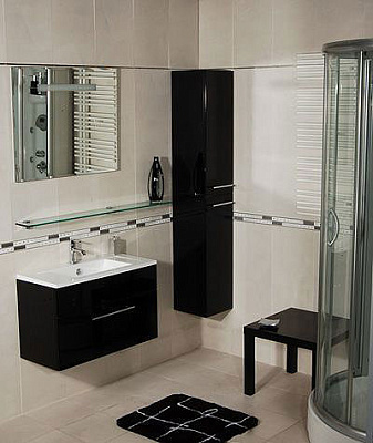 Тумба с раковиной De Aqua Кубика 90