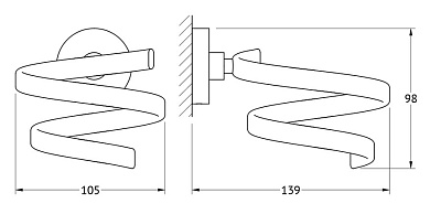 Держатель для фена Artwelle Harmonie HAR 045