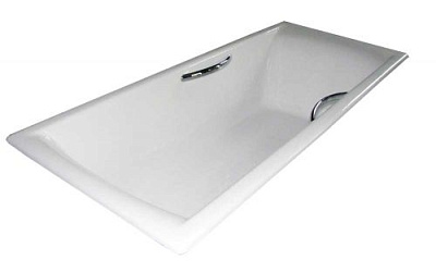 Чугунная ванна Castalia Prime 180x80 с ручками