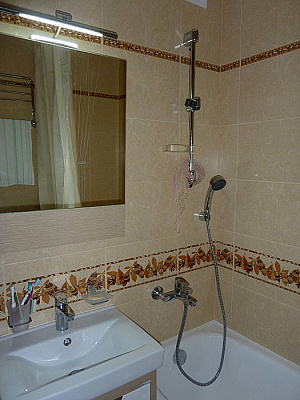 Тумба с раковиной Aquanet Гретта 50 светлый дуб