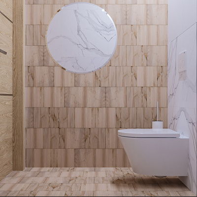 Подвесной унитаз Lavinia Boho Biore Compacto Rimless 330402CR