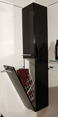 Шкаф-пенал De Aqua Тока 1S L с б/к