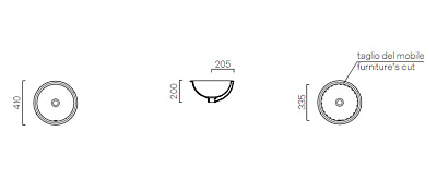 Рукомойник GSI Classic 40