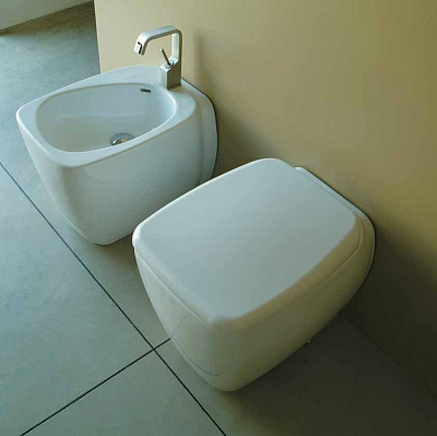 Унитаз приставной Disegno Ceramica Fluid 580-P