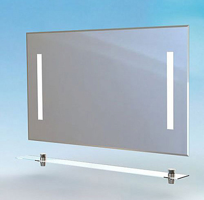 Полка De Aqua 120  стеклянная