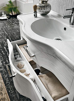 Тумба с раковиной Eban Sonia 108 белая