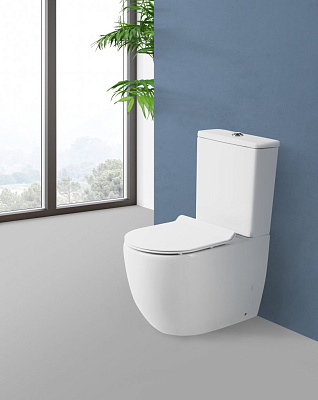 Чаша для унитаза-компакт BelBagno Sfera-tr BB2128CPR