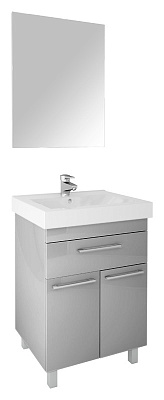 Тумба с раковиной Cezar Unicus 60 цветная верхний ящик