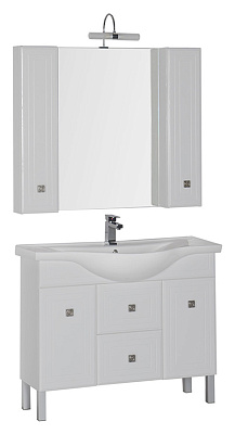 Мебель для ванной Aquanet Стайл 105 с ящиками